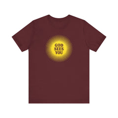 God Sees You Tee — Bella+Canvas 3001 (Unisex)