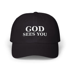 God Sees You – Classic Dad Cap (Yupoong 6245)