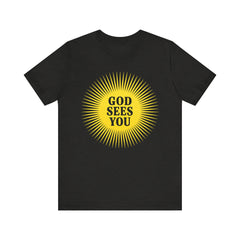 God Sees You Tee — Bella+Canvas 3001 (Unisex)