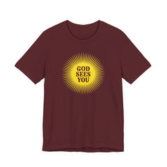 God Sees You Tee — Bella+Canvas 3001 (Unisex)