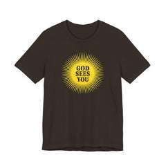 God Sees You Tee — Bella+Canvas 3001 (Unisex)