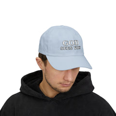 God Sees You – Classic Dad Cap (Yupoong 6245)