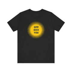 God Sees You Tee — Bella+Canvas 3001 (Unisex)