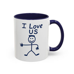 "I Love Us" Couples coffee Mug (His)(11oz)