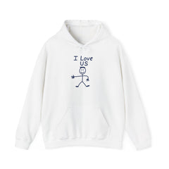 I Love Us HIS Hoodie — Gildan 18500 (Unisex)