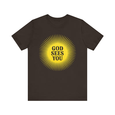 God Sees You Tee — Bella+Canvas 3001 (Unisex)