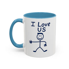 "I Love Us" Couples coffee Mug (His)(11oz)