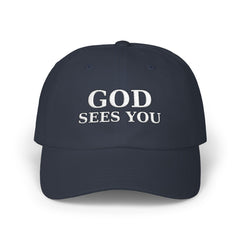 God Sees You – Classic Dad Cap (Yupoong 6245)