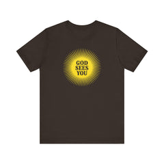 God Sees You Tee — Bella+Canvas 3001 (Unisex)