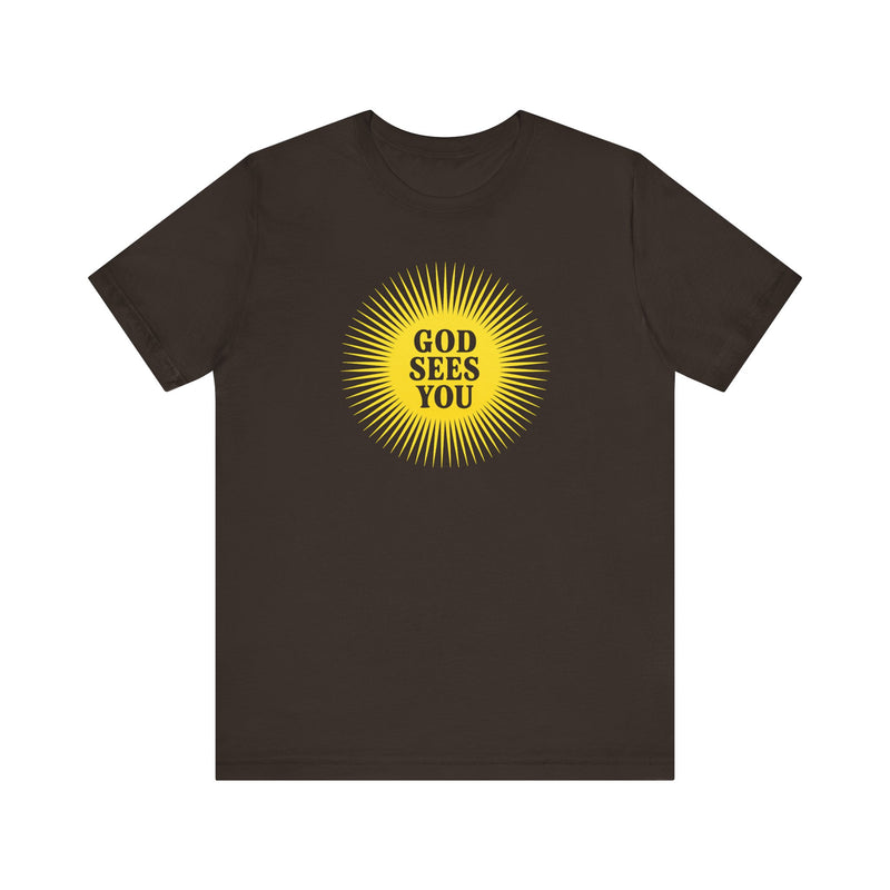 God Sees You Tee — Bella+Canvas 3001 (Unisex)