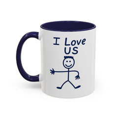 "I Love Us" Couples coffee Mug (His)(11oz)