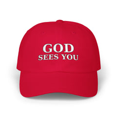 God Sees You – Classic Dad Cap (Yupoong 6245)