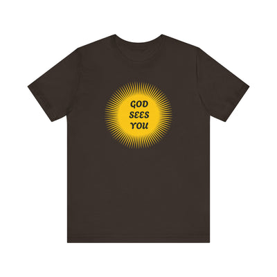 God Sees You Tee — Bella+Canvas 3001 (Unisex)