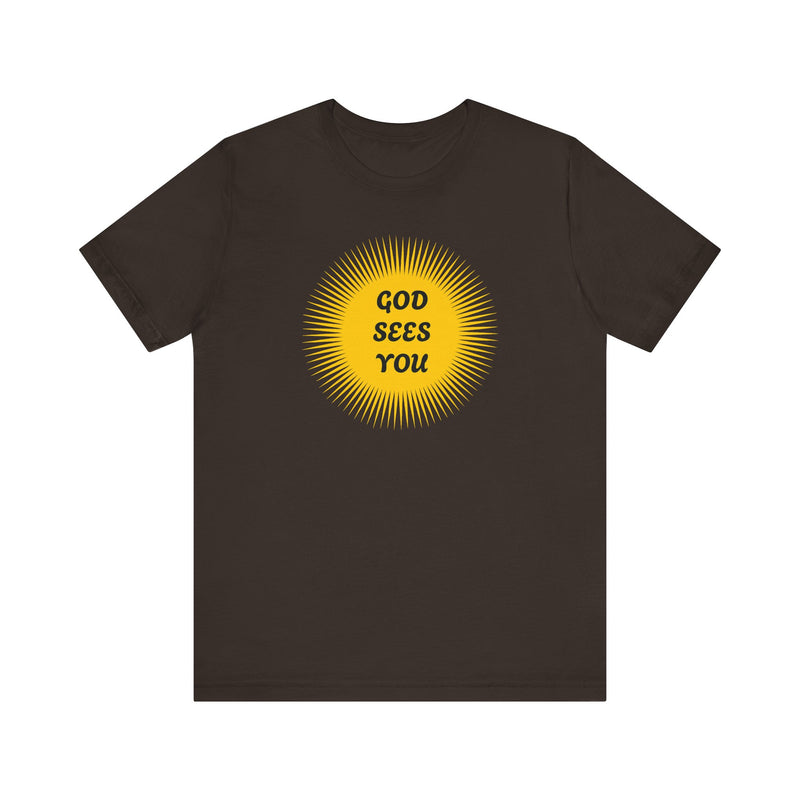 God Sees You Tee — Bella+Canvas 3001 (Unisex)