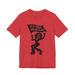 Fly Your Freak Flag – Women’s Retro Tee