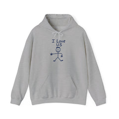 I Love Us HIS Hoodie — Gildan 18500 (Unisex)