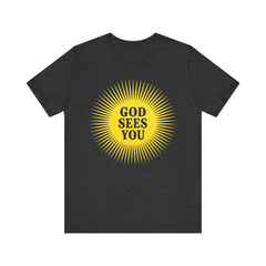 God Sees You Tee — Bella+Canvas 3001 (Unisex)
