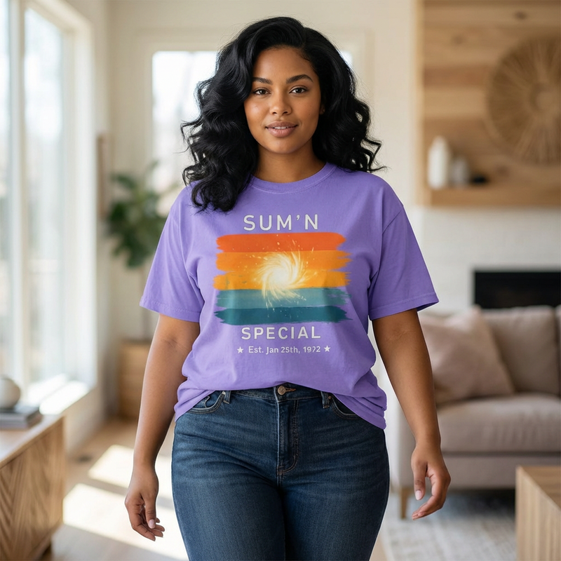 Sum’n Special Personalized Birthdate Tee
