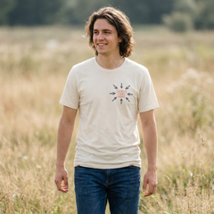 Jesus Lives Here Arrow Tee