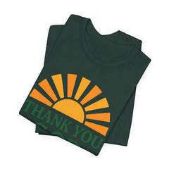 Thank You God – Sunrise Gratitude Tee Bella + Canvas 3001