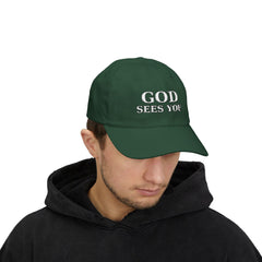 God Sees You – Classic Dad Cap (Yupoong 6245)