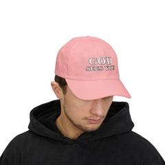God Sees You – Classic Dad Cap (Yupoong 6245)