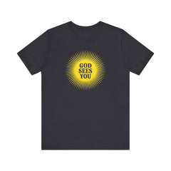 God Sees You Tee — Bella+Canvas 3001 (Unisex)