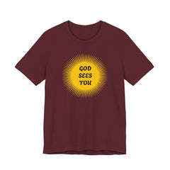 God Sees You Tee — Bella+Canvas 3001 (Unisex)