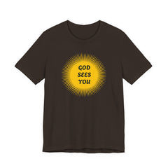 God Sees You Tee — Bella+Canvas 3001 (Unisex)