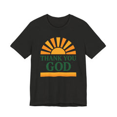 Thank You God – Sunrise Gratitude Tee Bella + Canvas 3001