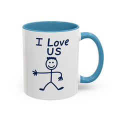 "I Love Us" Couples coffee Mug (His)(11oz)