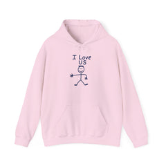 I Love Us HIS Hoodie — Gildan 18500 (Unisex)