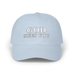 God Sees You – Classic Dad Cap (Yupoong 6245)
