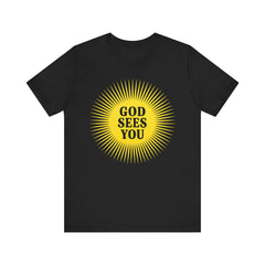God Sees You Tee — Bella+Canvas 3001 (Unisex)