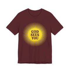 God Sees You Tee — Bella+Canvas 3001 (Unisex)
