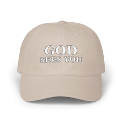 God Sees You – Classic Dad Cap (Yupoong 6245)