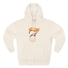 'Live the 7' Premium Fleece Hoodie (Lane Seven LS14001, Unisex)