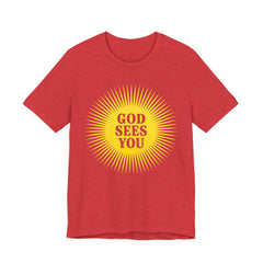 God Sees You Tee — Bella+Canvas 3001 (Unisex)