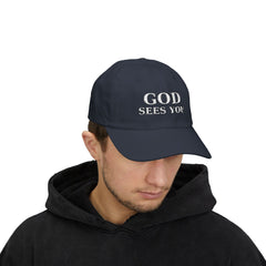 God Sees You – Classic Dad Cap (Yupoong 6245)