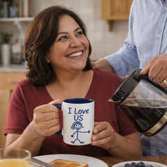 "I Love Us" Couples Coffee Mug - (Hers)(11oz)