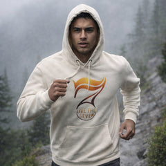 'Live the 7' Premium Fleece Hoodie (Lane Seven LS14001, Unisex)