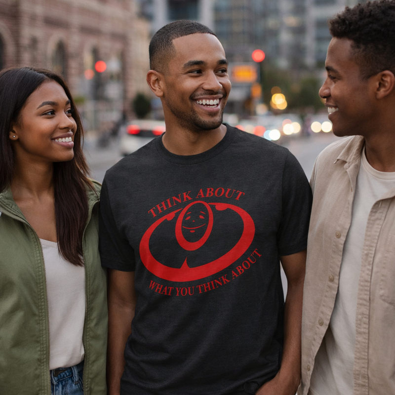 Thought-Provoking Unisex Tee: 
