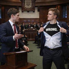 WRONG. — Blunt Statement Tee (Bella+Canvas 3001)